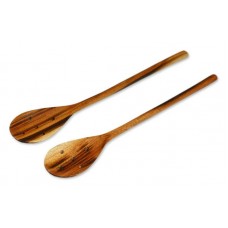 Novica Peten Delight Handcarved Slotted Spoon NVC6108